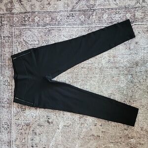Zara Trafaluc Collection High Rise Black Zipper Detail Leggings M